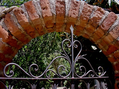 Historic Lowe House Gate