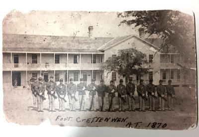 Wilhelm Henry Lowe at Ft. Crittenden 1870